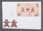 MayfairStamps Denmark FDC 2015 Ginger Bread Cookies Souvenir Sheet First Day Cov