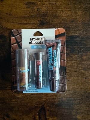 Lip smacker trio chocolate flavored lip oil & lip balms New Sealed