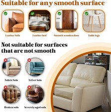 Cat Scratch Furniture Protector for Leather Furniture, Couch Protector from C...