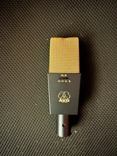AKG C414 B-ULS Condenser Microphone XLR 3 Pin Black Gold Low Cut Filter