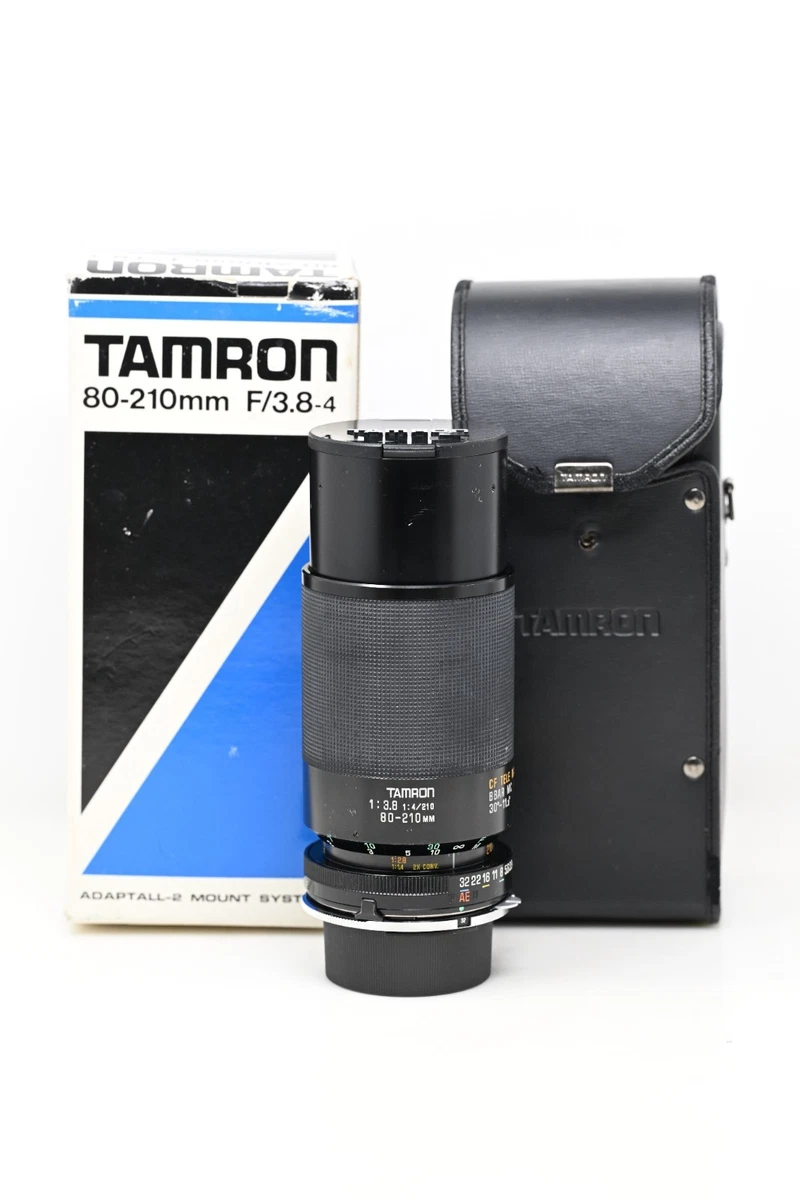 Tamron Camera Lenses 80-210mm Focal f/3.8-4 Maximum Aperture for