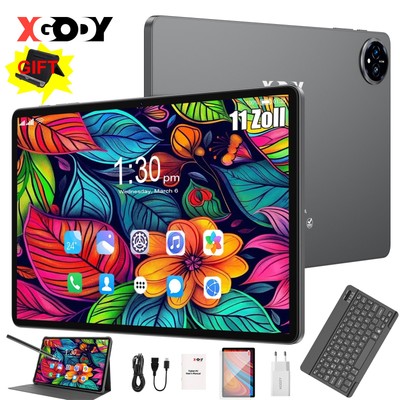 2025 Neueste Tablet 24GB RAM 256GB ROM 11 Zoll Android15 Tablet SIM2 LTE 5G WiFi