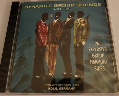 Dynamite Vocal Group Sounds Vol 35 New Sealed 26 Explosive Group Harmony SidesCD