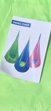 Kids Sensory Swing Indoor Oudoor Children Hammock Pod Swing w/ Inflatable Pillow