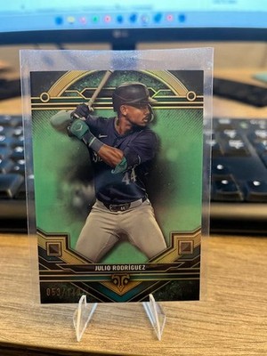 2024 Topps Triple Threads - Julio Rodriguez #134 Aquamarine /149