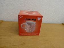 Hochwertiger Design-Kaffeebecher Love Mug, neu, ovp