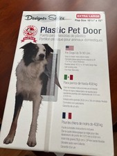 Ideal Pet Products PPDXL X-Large Plastic Pet Door with Telescoping Frame