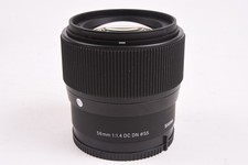 Sigma Contemporary 56mm f/1.4 Prime Portrait Camera Lens For Sony E T-23435