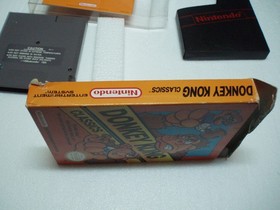 #572 Donkey Kong Classics (1988) Nintendo NES IN SCATOLA CON MANUALE