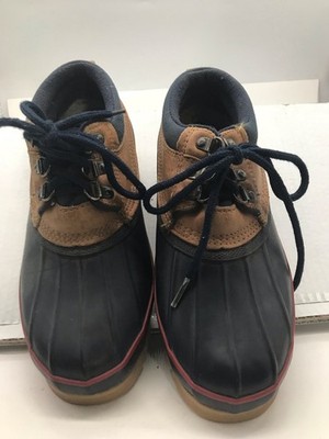 Lands\' End Brown and Black Lace-Up Waterproof Winter Boots Amazon.com | Lands main image 4