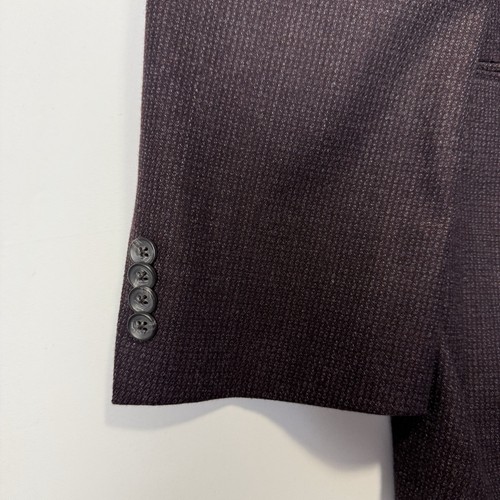 Daniel Cremieux Loro Piana Traje Chaqueta Para Hombres 48R Canadá Italia Lana Blazer DEFECTUOSO - Imagen 15 de 16