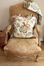 Pair New Custom 27 Fringed Pillow Covers~Zip ...