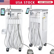 Portable Dental Delivery Turbine Unit with Compressor Suction Triplex Syringe