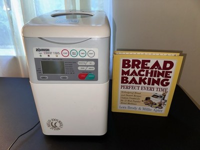 ZOJIRUSHI Automatic Bread Maker Machine BBCC-S15 Clean & Tested + Free Cookbook