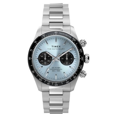 Timex TW2Y70500 Waterbury Heritage Chronograph   Herrenuhr  39 mm  Garantie: 2 J