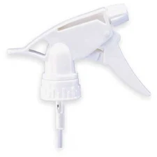 Tough Guy 9-1/4"White, Plastic Upside Down Trigger Sprayer, PK12 110533 Tough