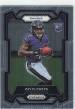 Zay Flowers Football Cards - Base, Inserts, RC - You Choose!  Baltimore Ravens
