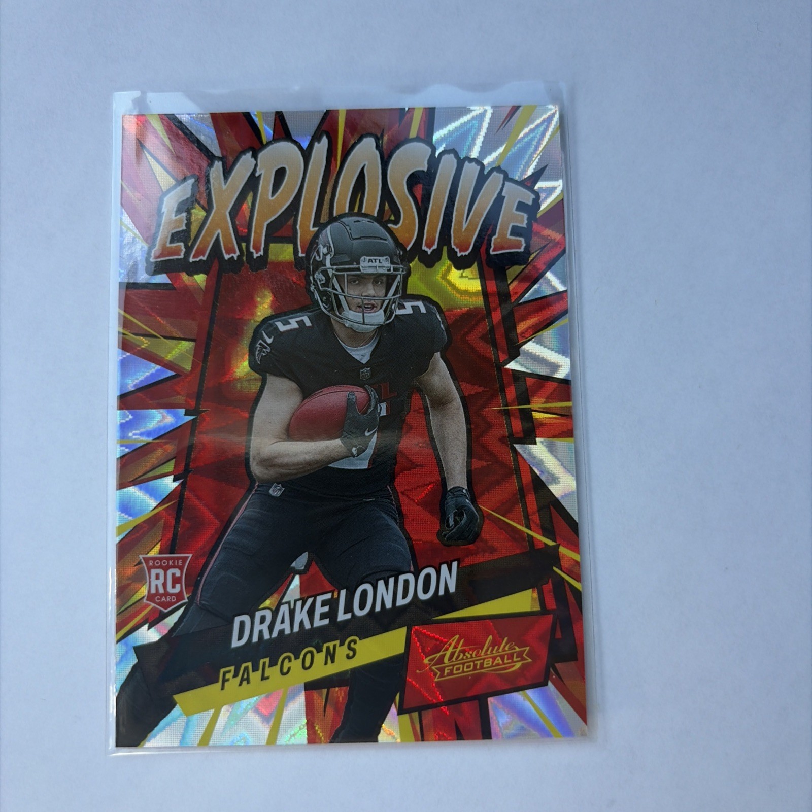 Drake London Panini Absolute Explosive #E42 Base