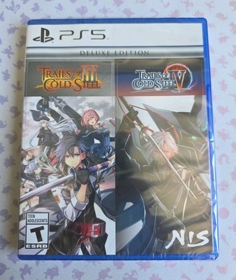 The Legend of Heroes: Trails of Cold Steel III 3 and IV 4 - Deluxe Edition (PS5)