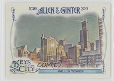 2015 Topps Allen & Ginter's Keys to the City Sears Tower Willis Tower #KTC-4 2k3