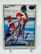 2012 Topps Pro Debut - Daniel Muno #199 (RC) SIGNED