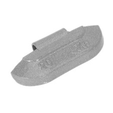 Sealey Wheel Weight 20g Hammer-On Zinc For Steel Wheels Pack Of 100 WWSH20