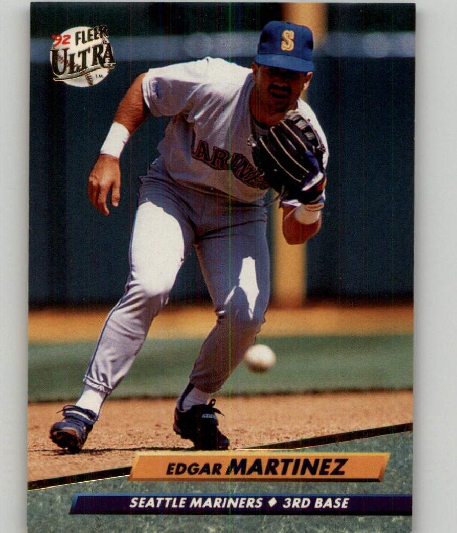 Edgar Martinez 1992 Ultra #126 Seattle Mariners