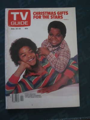 #ad TV Guide December 1980 Diff#x27;Rent Strokes Bridges Coleman RARE Canada No Label $15.99