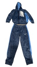 Nike Boys Size 5 Blue Sweat Set
