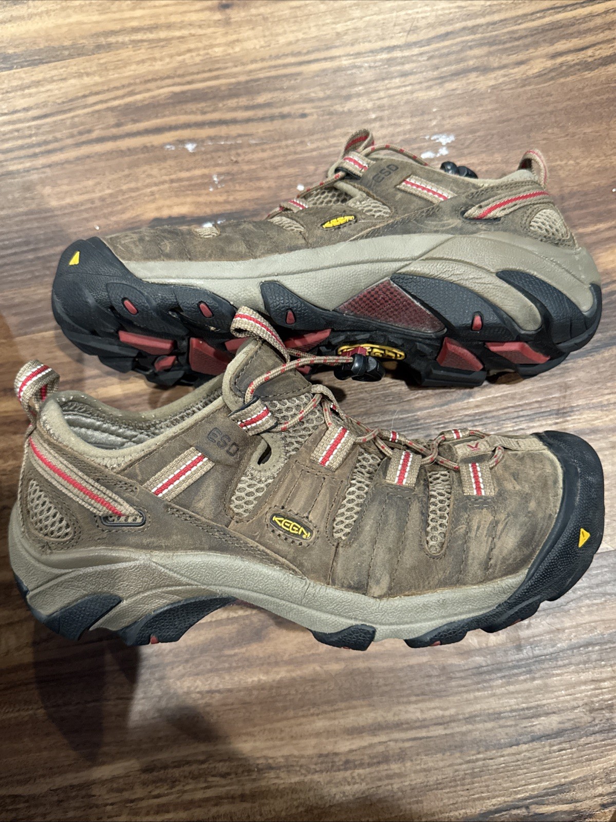 Scarpe da lavoro Keen ESD Atlanta cool pelle punta composita utility sandali donna 8 5