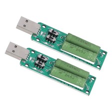 Loads Test Module Accessory, Easy Using DC 5V USB Load Tester 1A 2A 3A Green