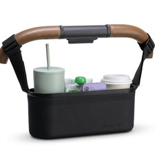 Universal Silicone Stroller Organizer - Waterproof Caddy with Cup Holders, Easy-