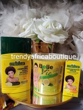 3pcs. CitroClear Lemon Body Lotion 275ml, Serum  Belle Vie Lemon Exfoliate Soap