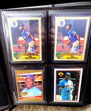 Bo Jackson Deion Sanders Rookie Era Card Lot Topps Bowman Donruss Royals Yankees