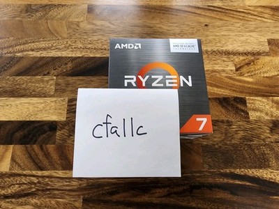 AMD Ryzen 7 5800X3D Processor (3.4GHz, 8 Cores, AM4) - 100
