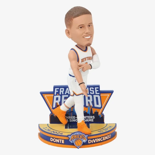 Donte DiVincenzo New York Knicks Gamebreaker Bobblehead NBA Basketball