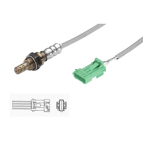 Oxygen Lambda Probe Sensor for PEUGEOT FIAT Citroën DS 0 258 006 026 0258006026 - Picture 2 of 2