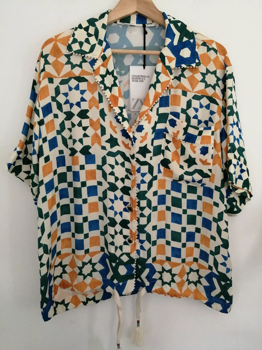 Camicia gialla zara cheap