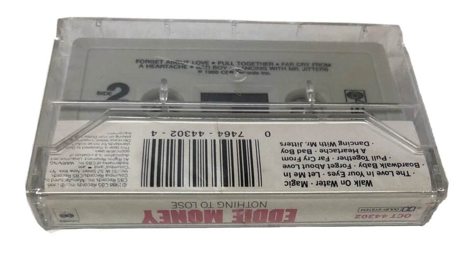 Nothing to Lose by Eddie Money (Cassette, Oct-1988, Columbia (USA)) Sealed - Image 2 of 3