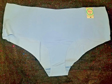 FLIRTITUDE NO SHOW CHEEKY PANTY-SWEET BLUE-X-LARGE-NWT