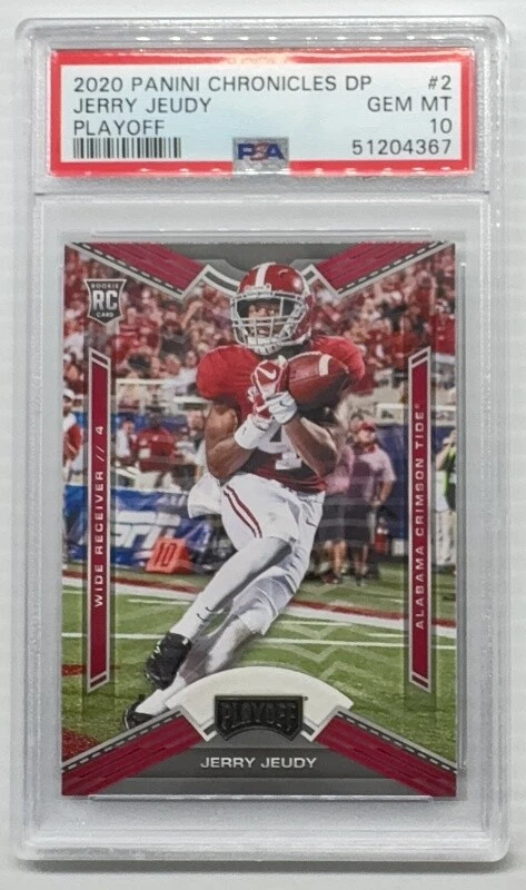 Jerry Jeudy Panini Chronicles Draft Picks Playoff #2 Base