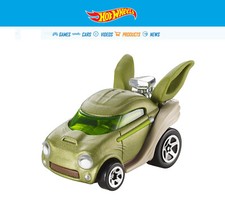 NEW 2014 HOT WHEELS STAR WARS Die-Cast Yoda Character Car NIB