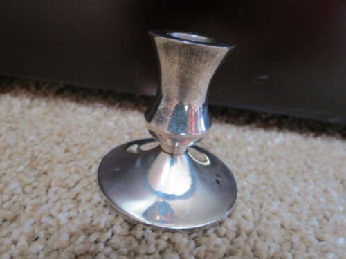 NWT WILLIAMS SONOMA SILVER PLATED MINI TAPER CANDLESTICK HOLDER - Picture 4 of 6