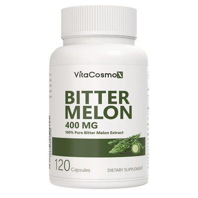 VitaCosmoX Bitter Melon 25:1 Extract, 10000mg, 120 Vegetarian Capsules
