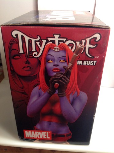 Diamond Select Toys Mystique resin mini-bust MIB #0485/2500 2004 Marvel X-Men - Picture 4 of 8