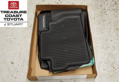 NEW OEM TOYOTA TUNDRA 2014-2019 & UP DOUBLE CAB ALL WEATHER FLOOR
