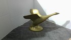 Vintage Brass Bird Taking Flight Mid-Century Art Deco Duck/Goose/Waterfowl 5x8" — photo 10