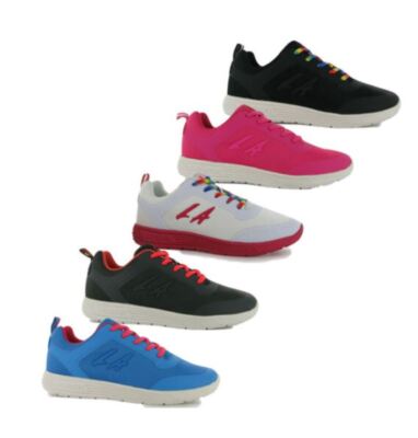 LA Gear Damen Rainbow Trainer Schuhe 35 36 37 38 39 40 41 42 Sneaker neu