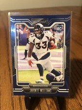 2021 Panini Playbook Javonte Williams Rookie Card #115 RC Denver Broncos