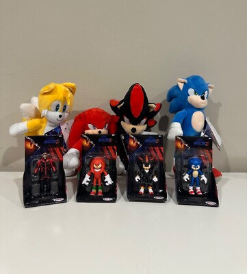 Sonic the Hedgehog 3 Movie 2.5'' Action Figures & 9  Plush Collection You Choose